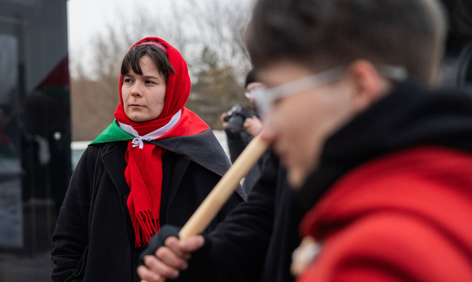 Protestas prie&scaron; Eurovizijos nacionalinės atrankos finalą