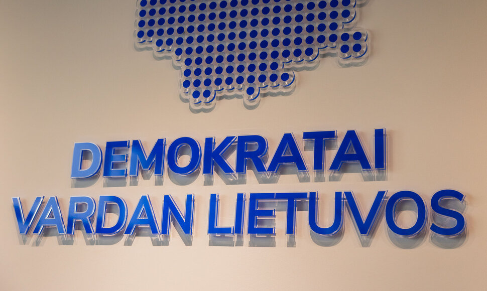 Demokratų sąjungos „Vardan Lietuvos“ valdyba renka laikinąjį vadovą