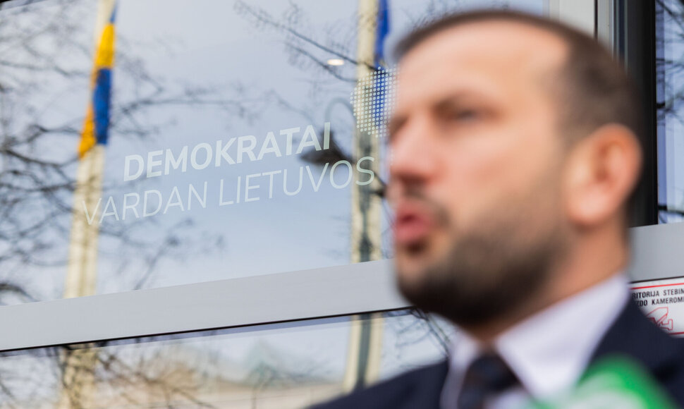 Demokratų sąjungos „Vardan Lietuvos“ valdyba renka laikinąjį vadovą