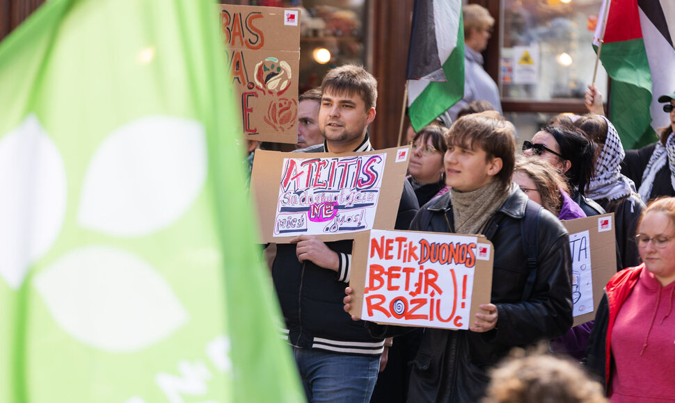Profesinės sąjungos (G1PS) ir &bdquo;KArtu &ndash; Kairiųjų Aljanso&ldquo; eitynės