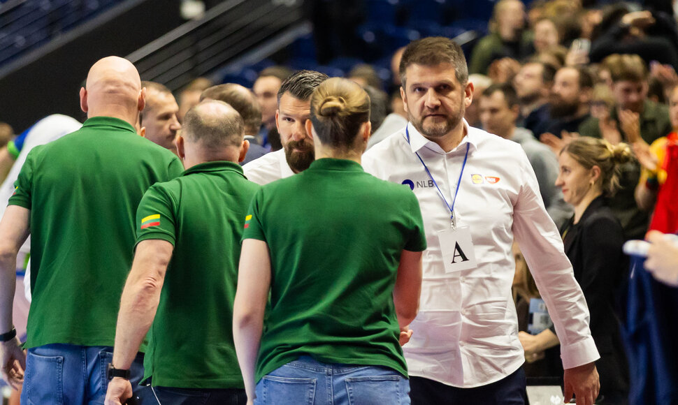 Rankinio rungtynės: Lietuva &ndash; Slovėnija
