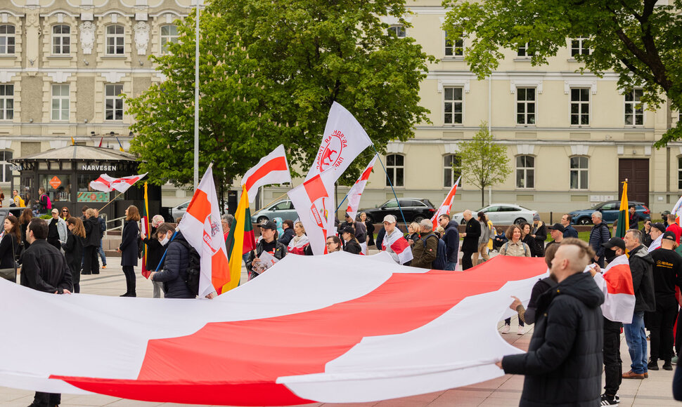 Solidarumo su Baltarusijos politiniais kaliniais dienos proga (švenčiama gegužės 21 d.) organizuojamas bėgimas ir protestas