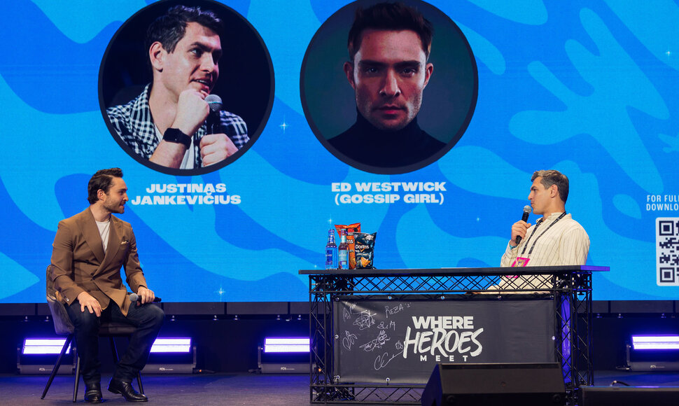 Ed Westwick, Justinas Jankevičius