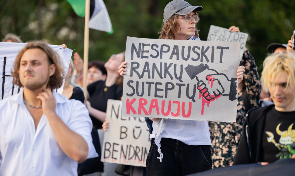 Protestas „Leiskit Gazai gyvent“