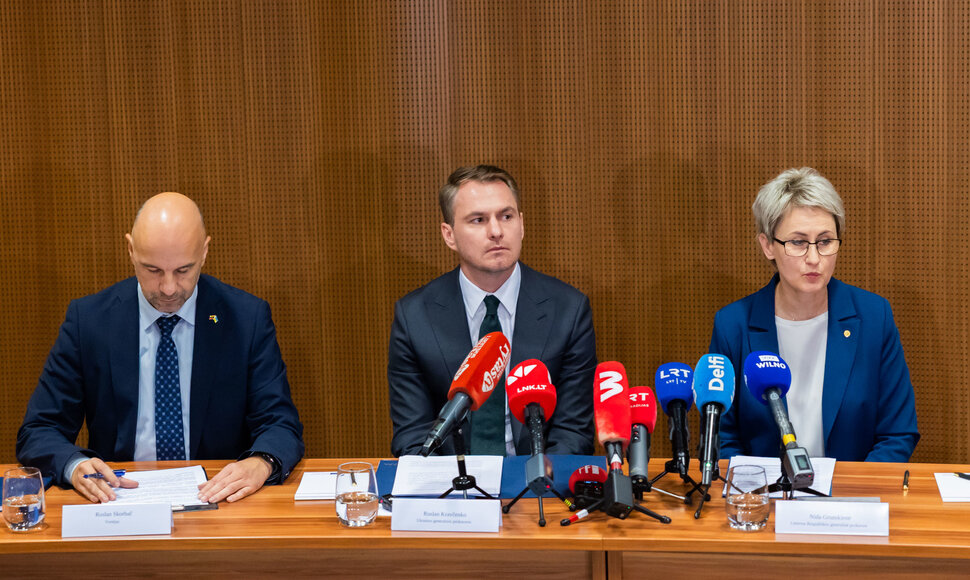 Ruslan Skorbač, Ruslan Kravčenko, Nida Grunskienė