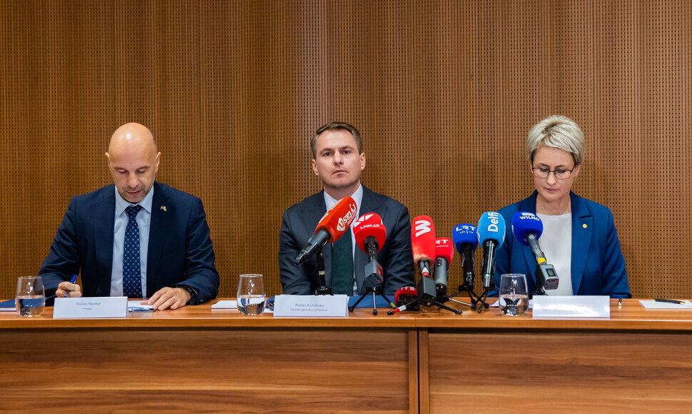Ruslan Skorbač, Ruslan Kravčenko, Nida Grunskienė