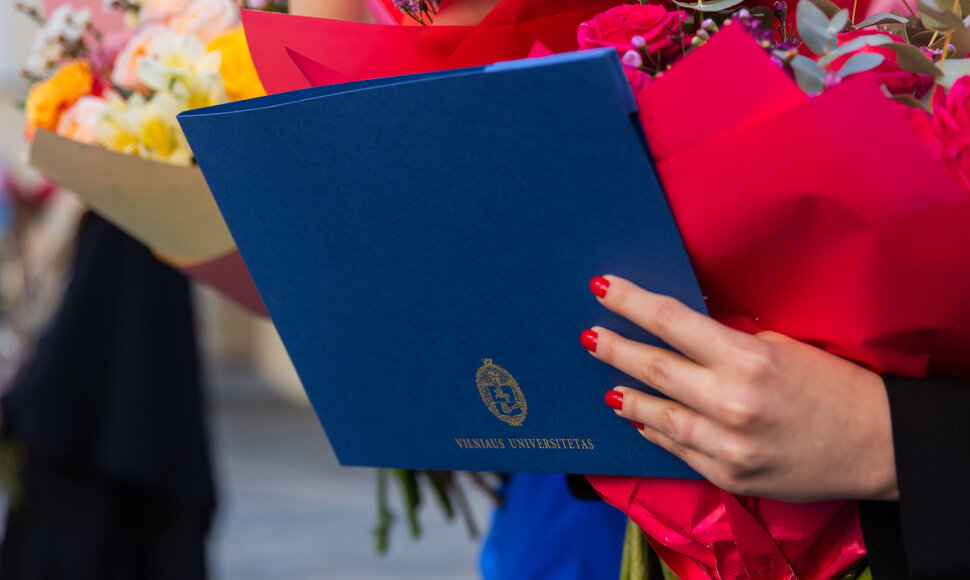 Vilniaus universiteto diplomų teikimas