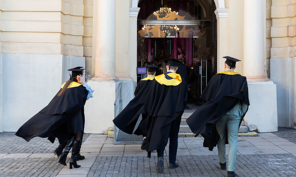 Vilniaus universiteto diplomų teikimas