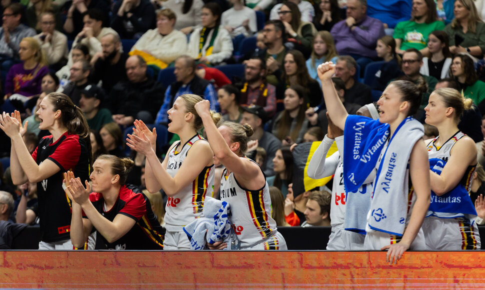 Europos moterų krep&scaron;inio čempionato atrankos rungtynės: Lietuva &ndash; Belgija