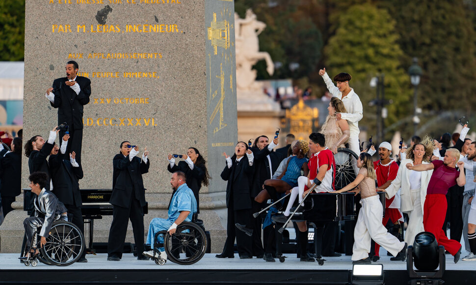 Paryžiaus paralimpinių žaidynių atidarymo ceremonija