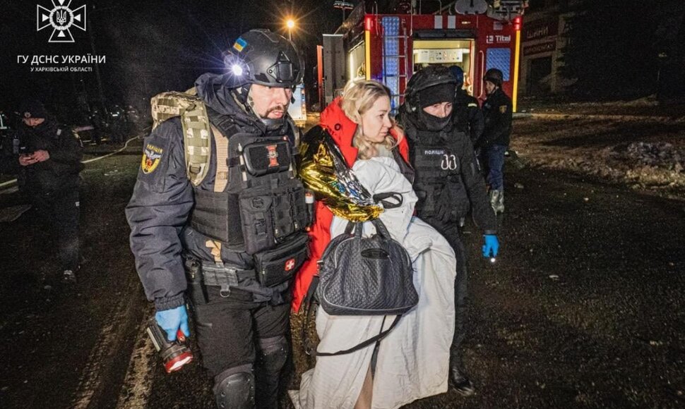 Rusija atakavo vie&scaron;butį Charkive