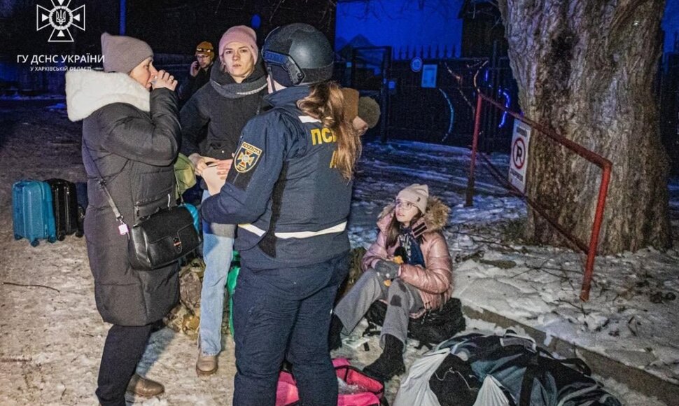 Rusija atakavo vie&scaron;butį Charkive