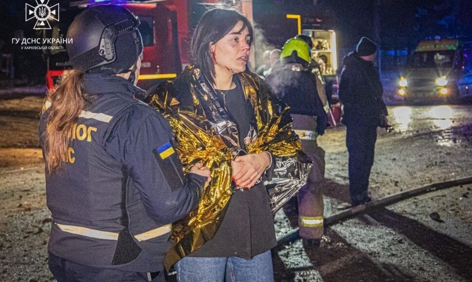 Rusija atakavo vie&scaron;butį Charkive