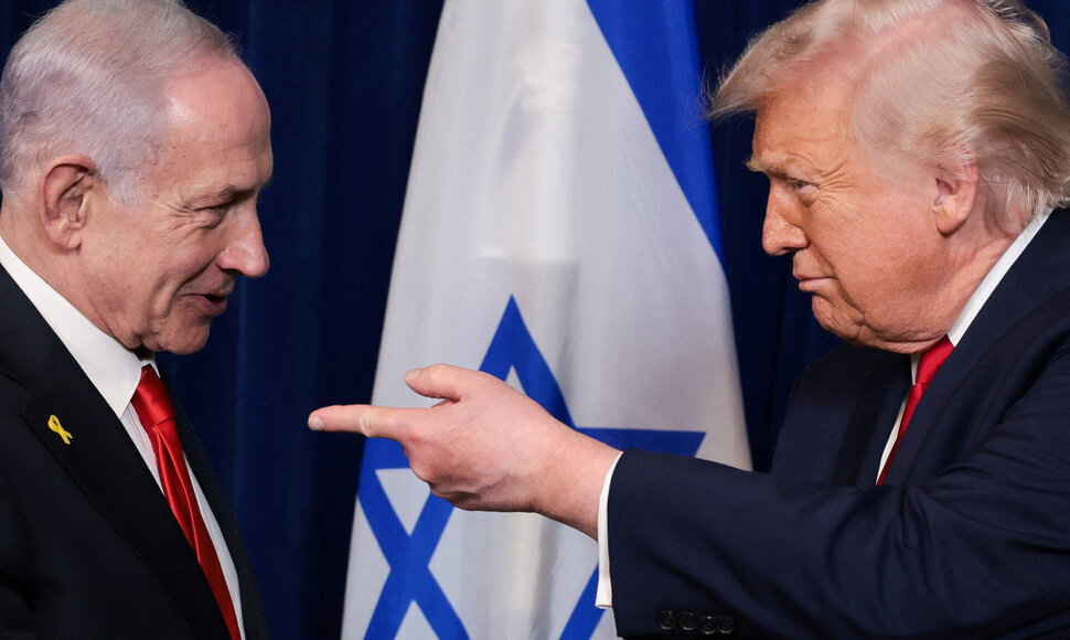Benjaminas Netanyahu, Donaldas Trumpas