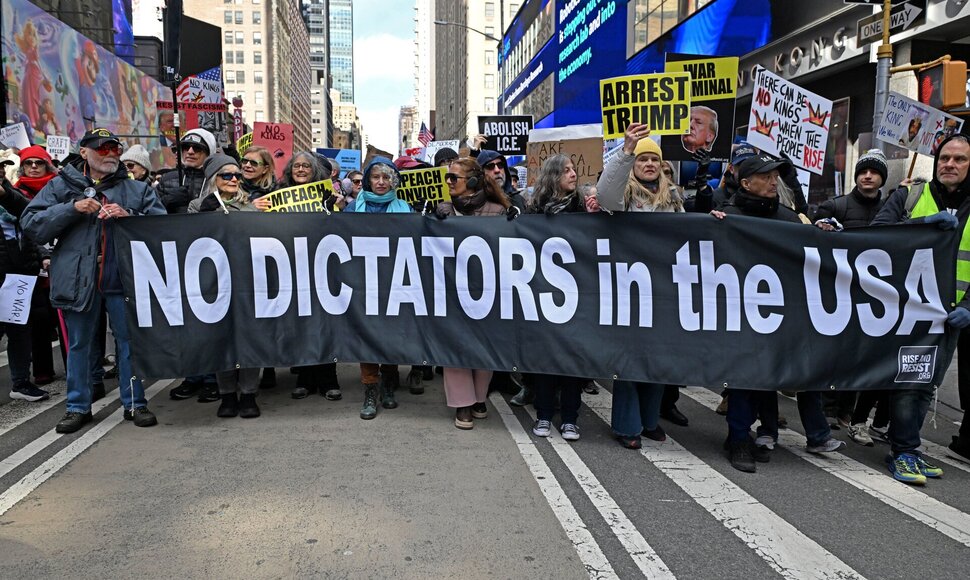 Protestai JAV
