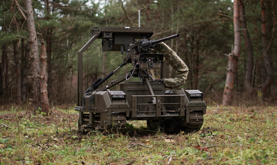 Ukrainos karinis robotas