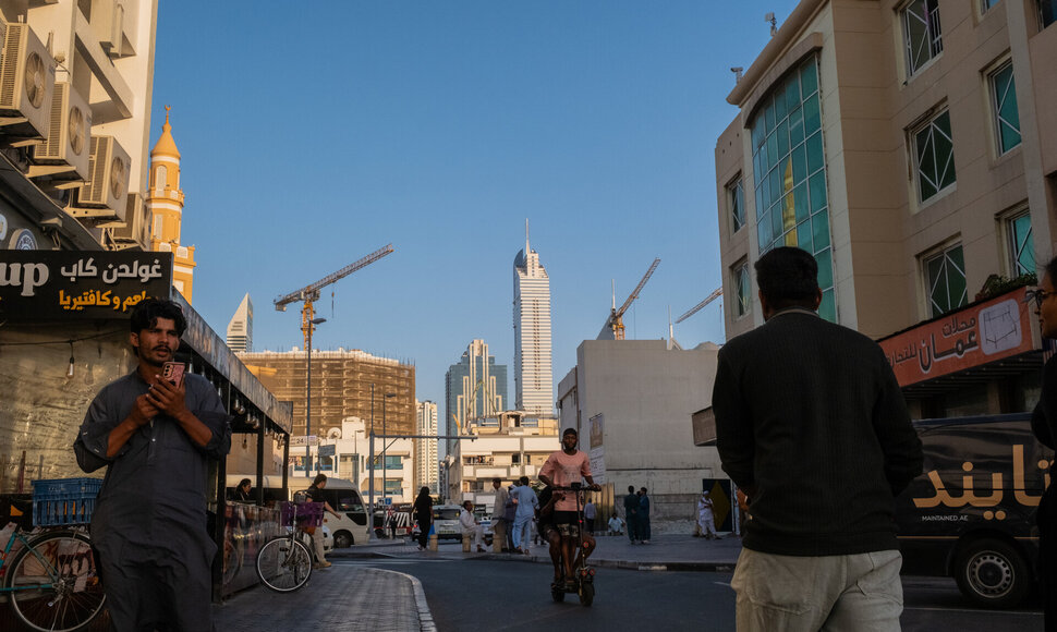 Dubajaus darbuotojai migrantai