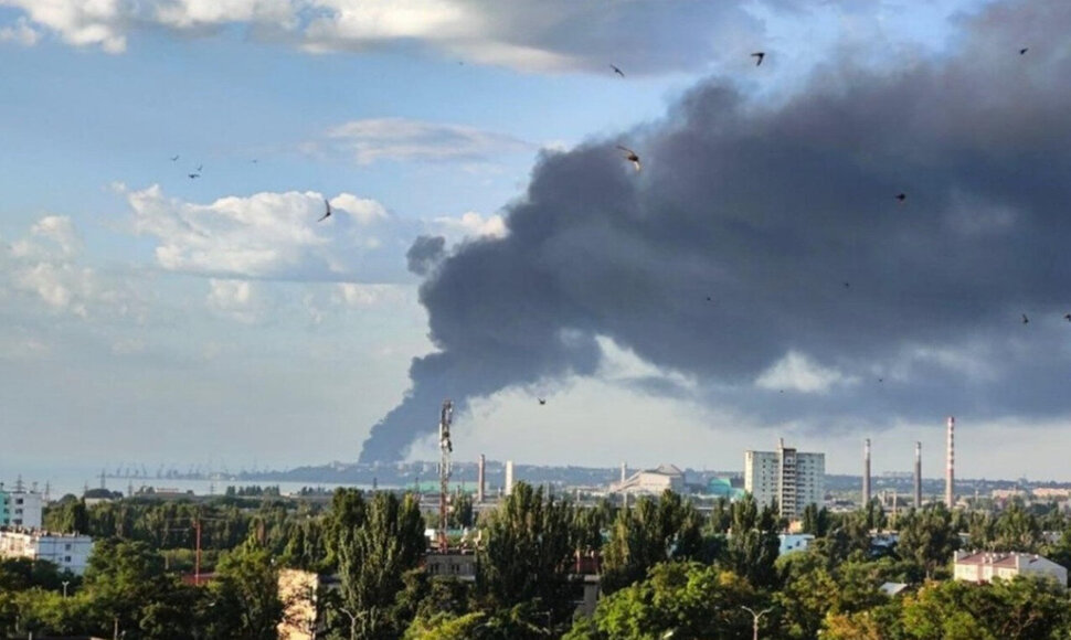 Ukraina atakavo Rusiją