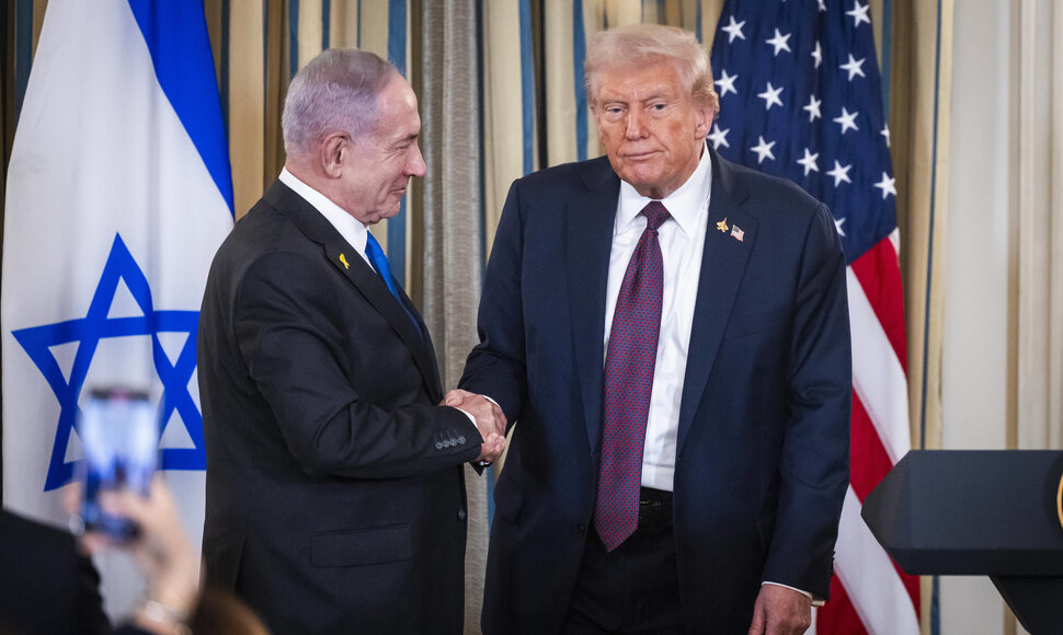 Benjaminas Netanyahu, Donaldas Trumpas