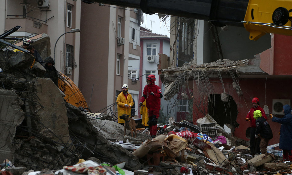 Galingas žemės drebėjimas Turkijoje