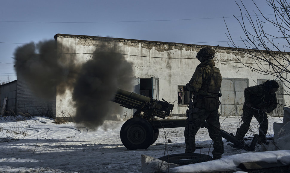 Ukrainos pajėgos fronte sektoriuje šalia Adijivkos