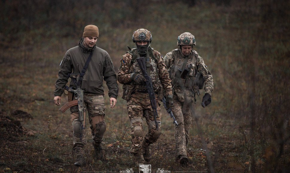 Ukrainian soldiers