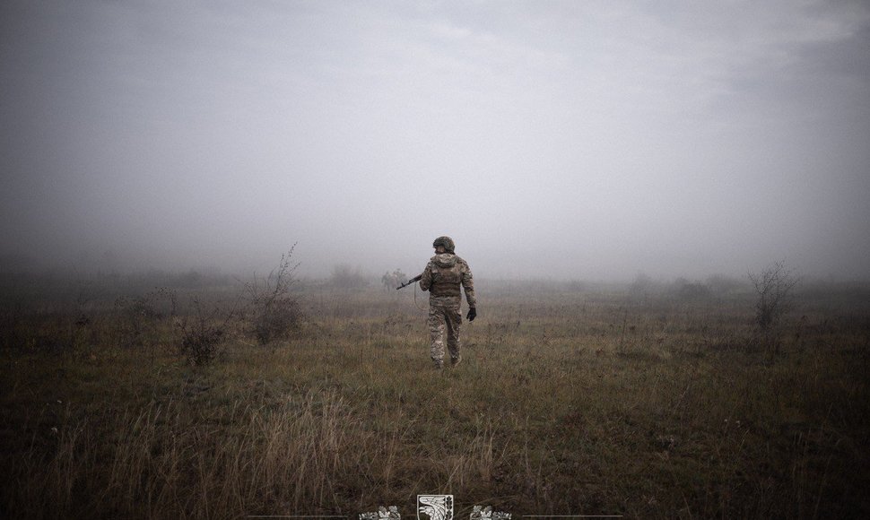 Ukrainian soldier