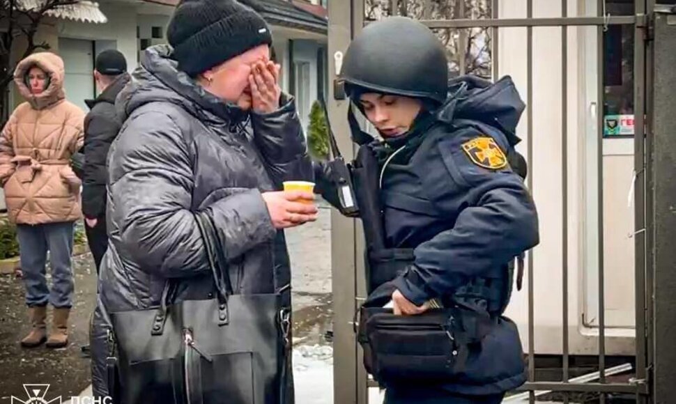 Rusijos atakos padariniai Odesoje