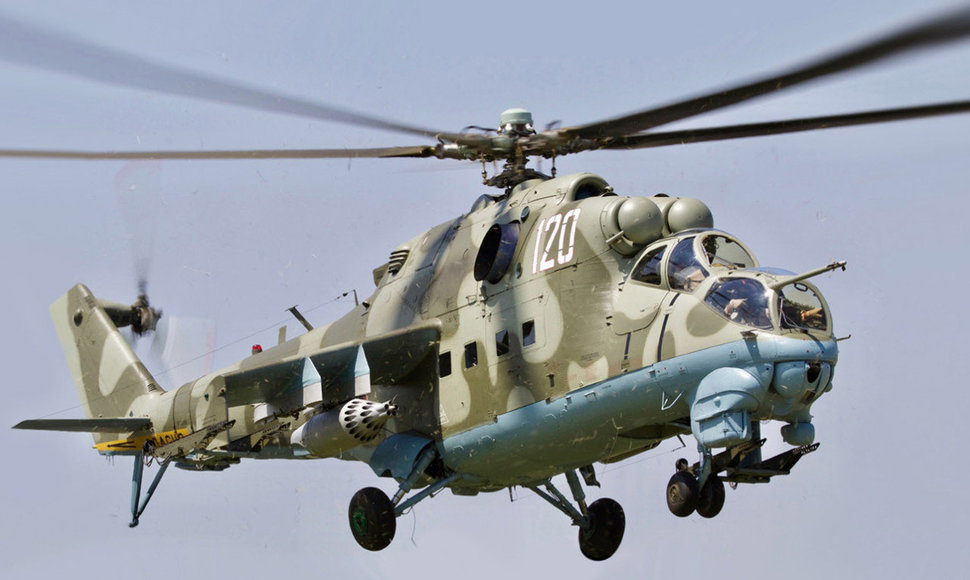 Rusijos sraigtasparnis Mi-24