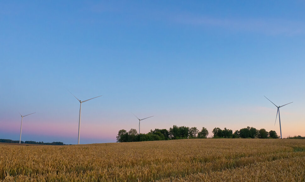 &bdquo;Ignitis Renewables&ldquo; statomas didžiausias Lietuvoje vėjo elektrinių parkas Kelmės rajone
