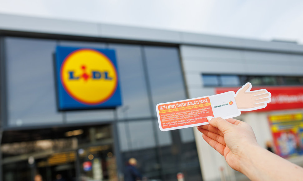 „Lidl“ ir „Maisto banko“ akcija 