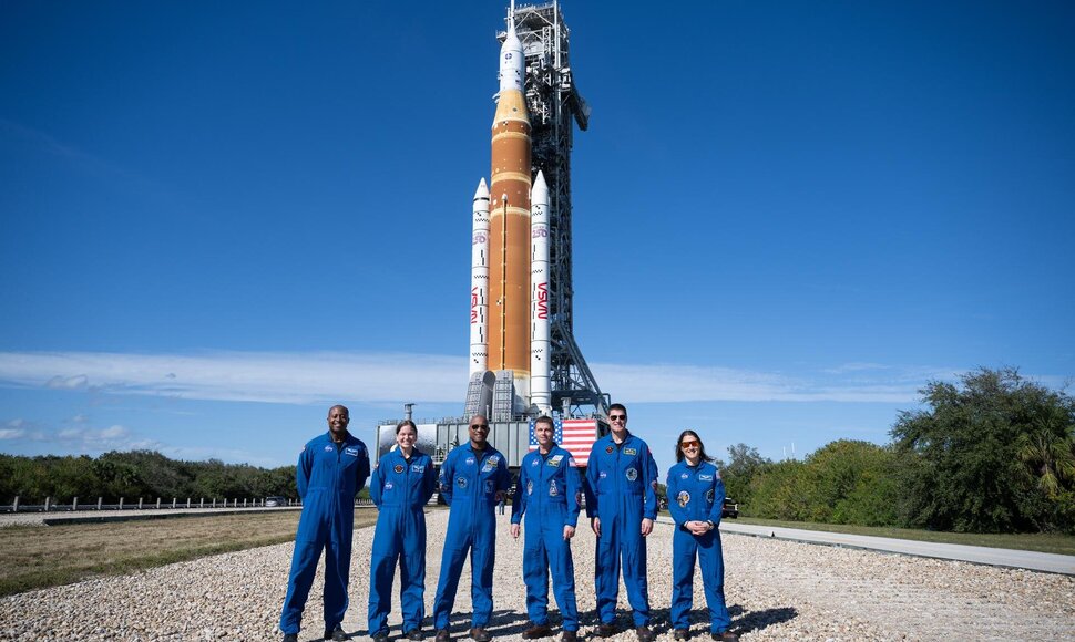 „Artemis II“ NASA astronautai
