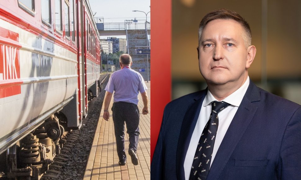 Geležinkelis / LTG grupės Rail Baltica Lietuva direktorius Arenijus Jackus