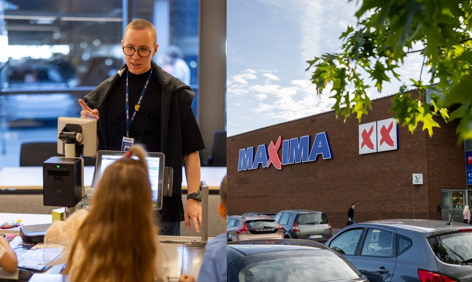 Vaikų diena MAXIMA LT centriniame biure ir MAXIMA parduotuvė