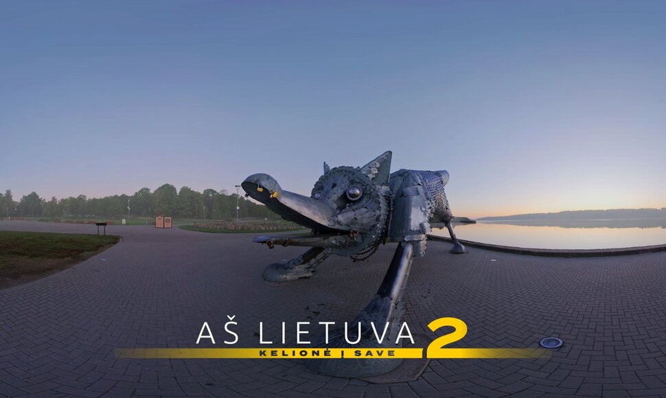 Kadras iš virtualios realybės patirties „Aš Lietuva“. Antroji dalis