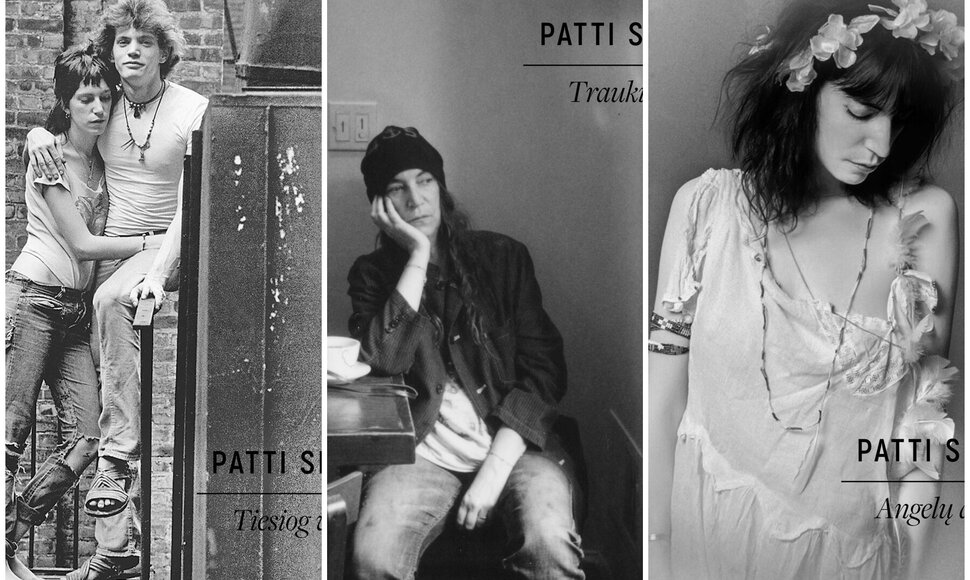 Patti Smith knygų vir&scaron;eliai