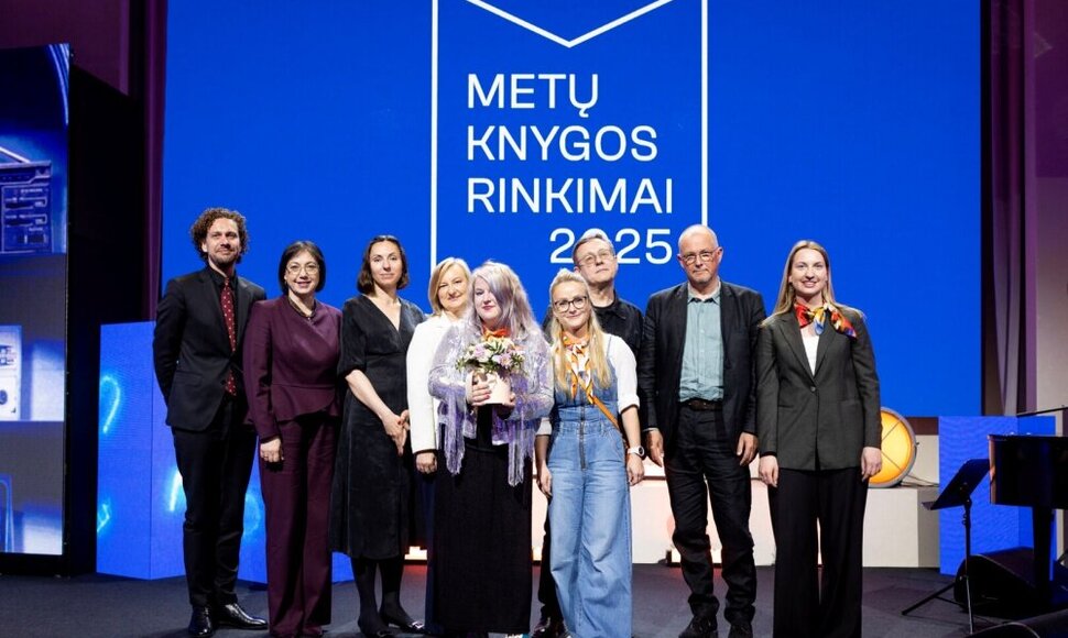 Akcijos &bdquo;Metų knygos rinkimai&ldquo; akimirka