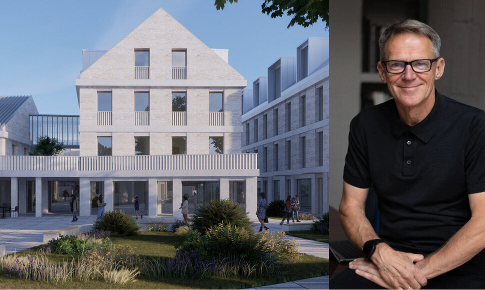 Prestižinio daugiafunkcio kvartalo Žvėryne architektūrinė vizualizacija. ROIX direktorius Gintaras Poderis