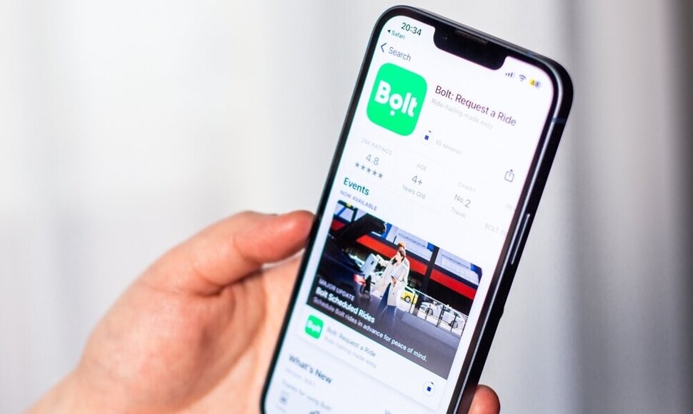 &bdquo;Bolt&ldquo;, programėlė