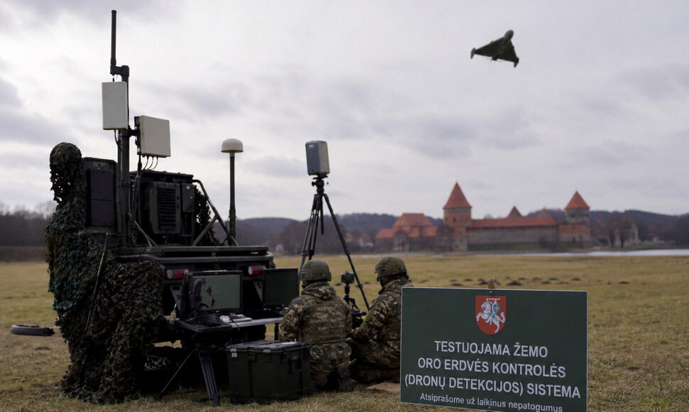 Kauno rajone vyks dronų detekcijos sistemos testai