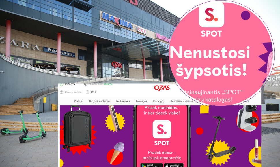 „Ozas', programėlė „Spot“