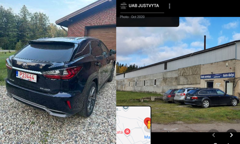 Pirko automobilį Lexus RX450h, liko be nieko