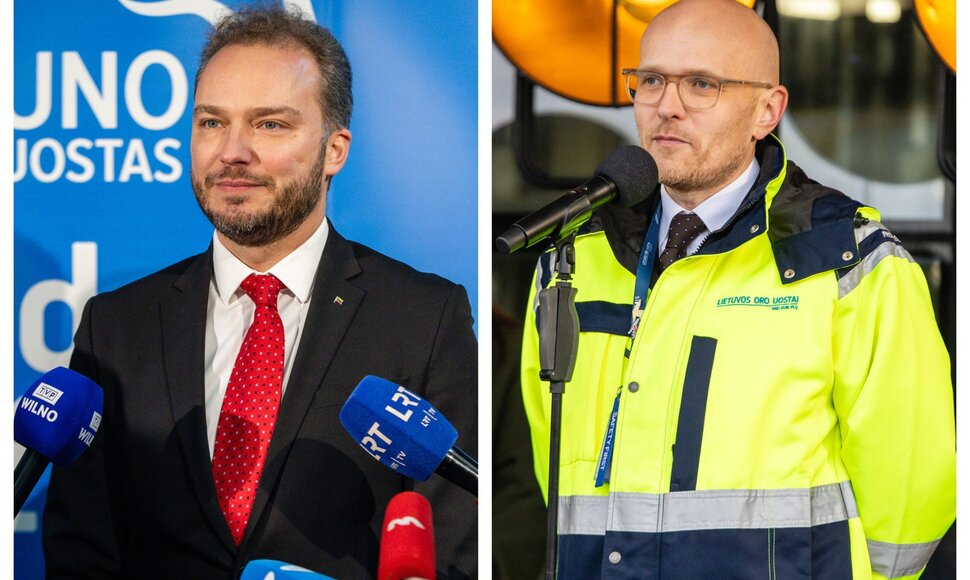 Juras Taminskas (kairėje) ir Simonas Bartkus (de&scaron;inėje)