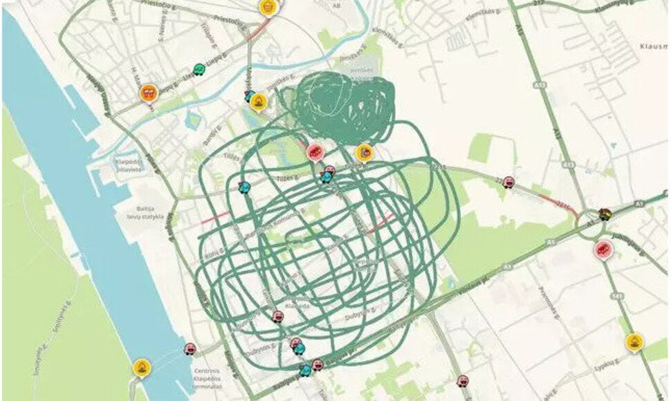 Waze programėlė