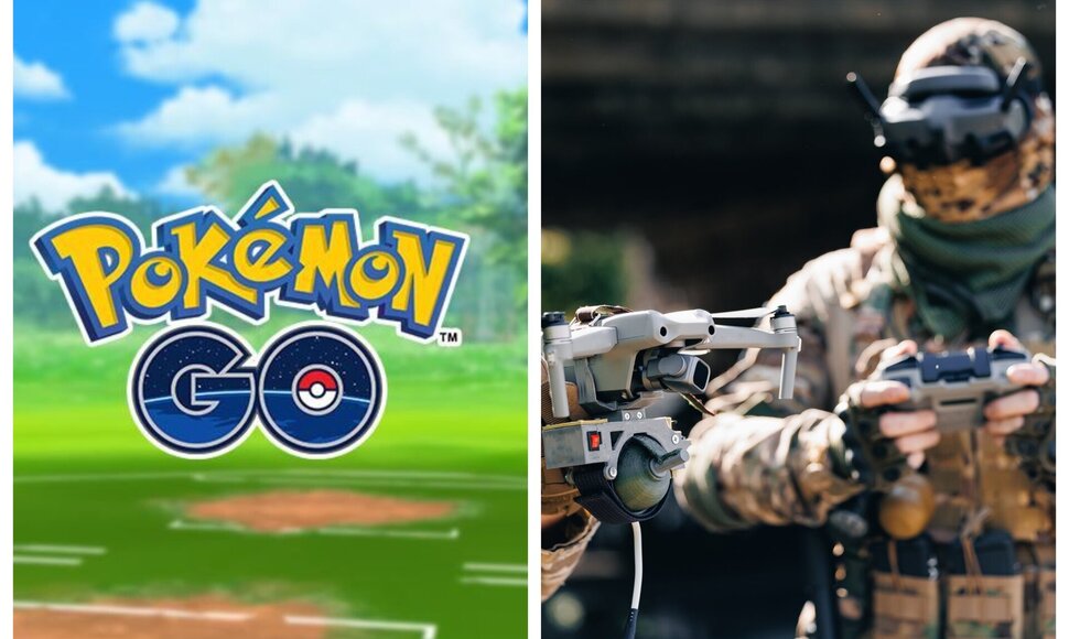 Milijonai „Pokémon Go“ žaidėjų gali nesąmoningai prisidėti prie karinių dronų navigacijos sistemos kūrimo