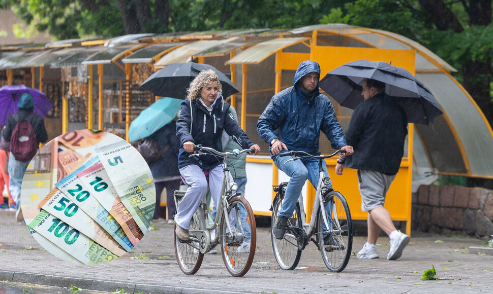 Lietinga vasara Palangoje