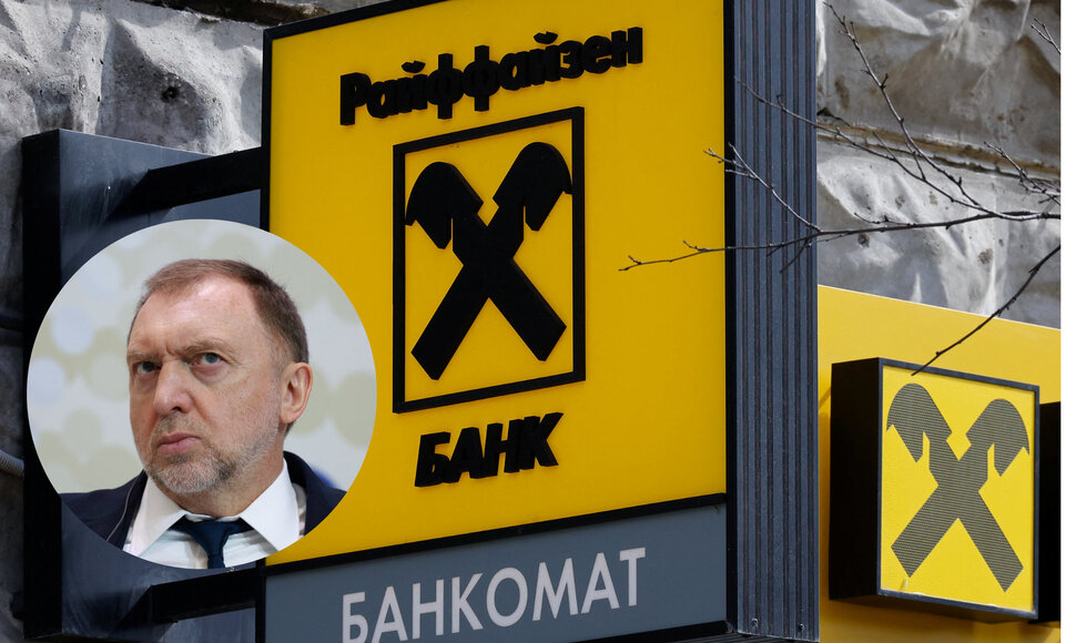 ES ketina perduoti su Olegu Deripaska susijusį turtą „Raiffeisen“ bankui