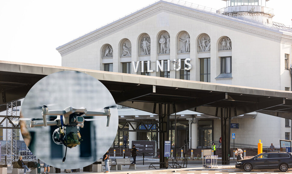 Rugsėjo mėnuo Vilniaus oro uoste pasižymėjo i&scaron;augusiu bepiločių orlaivių incidentų skaičiumis