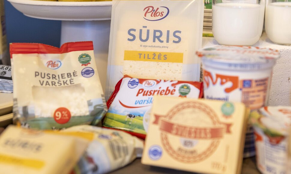 &bdquo;Lidl&ldquo; pieno produktai 