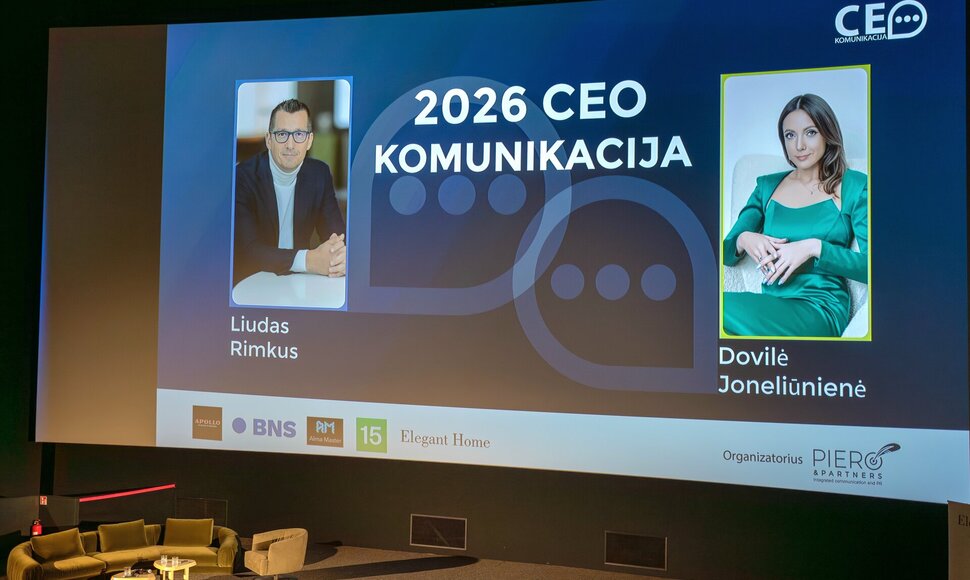 CEO komunikacija 2026 subūrė lyderius &ndash; vadovai sėmėsi įžvalgų, kaip komunikuoti įtaigiai